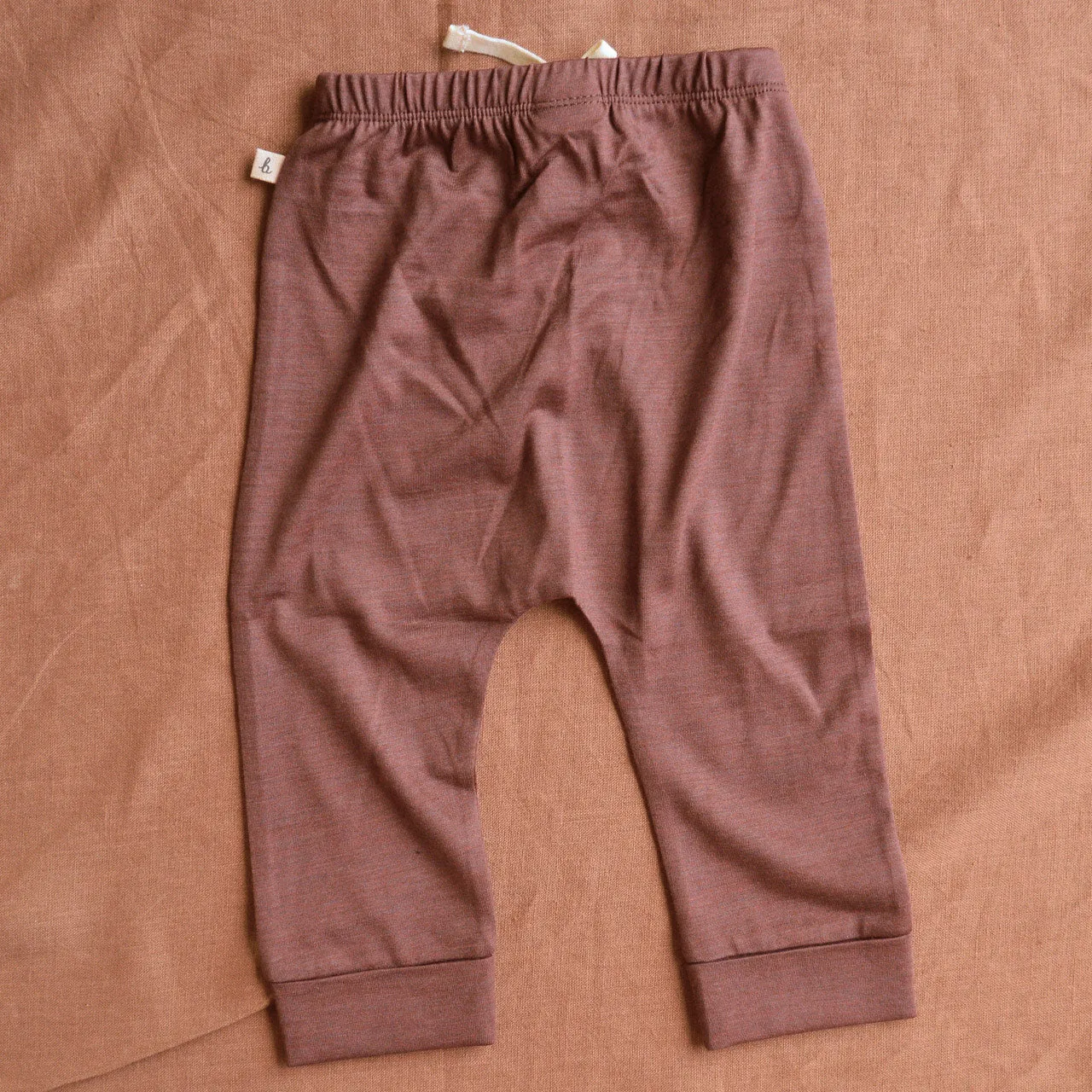 Baby Drawstring Pants - 100% Organic Merino (0-3y)