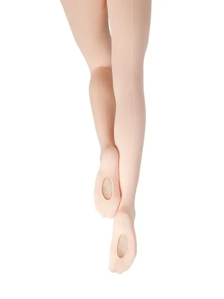 Capezio 9C Children's Professional Mesh Transition Tights w/ Seams