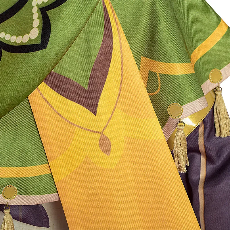 Genshin Impact Collei Cosplay Costume Gameplay Sumeru Collei Skin Dress Suit