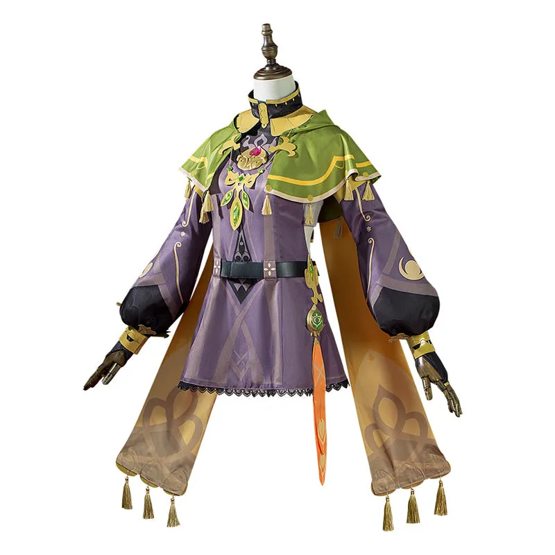 Genshin Impact Collei Cosplay Costume Gameplay Sumeru Collei Skin Dress Suit