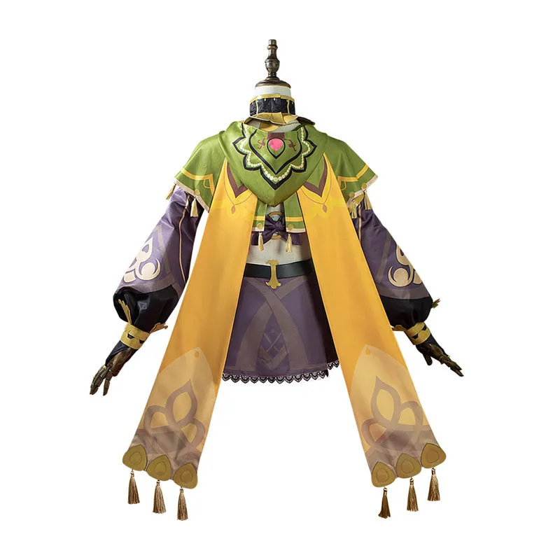 Genshin Impact Collei Cosplay Costume Gameplay Sumeru Collei Skin Dress Suit