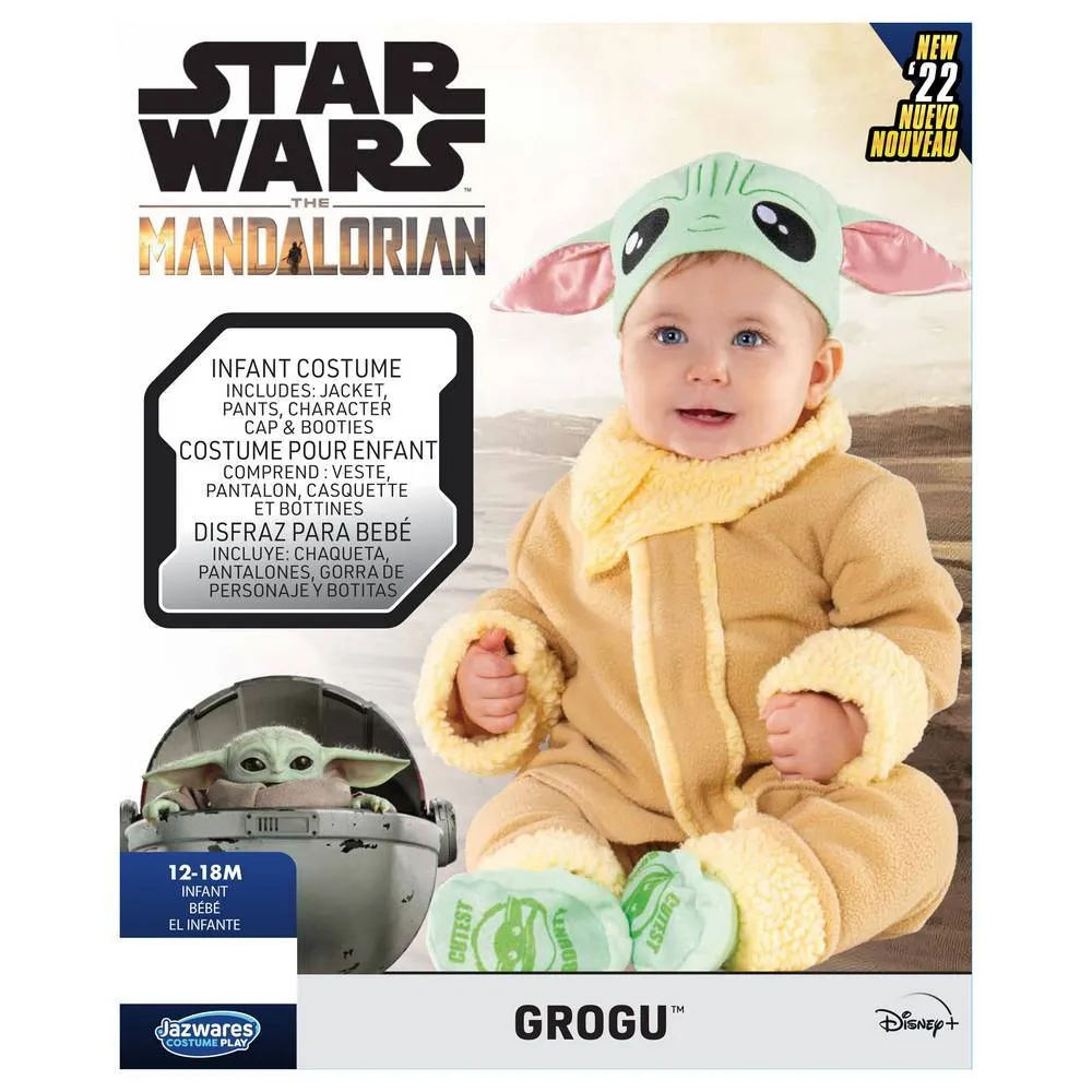 Grogu baby Costume 12-18m - Star Wars Baby Yoda