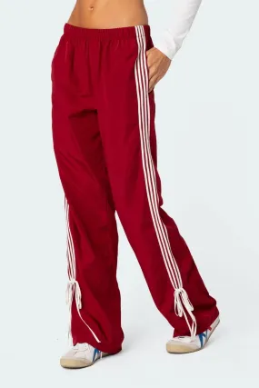 Harper Track Pants Vintage Red