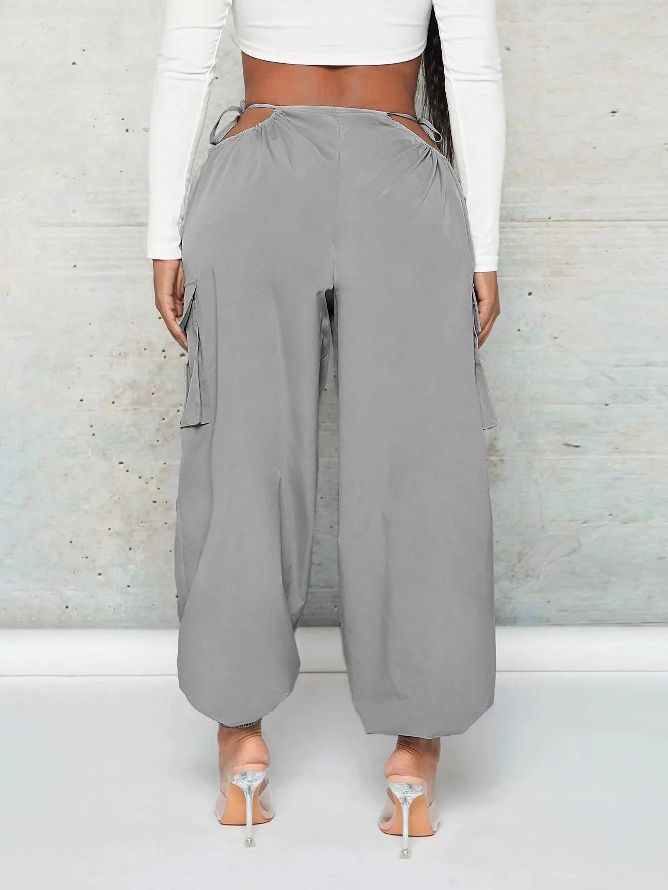 Knot Flap Regular Fit Pocket Cargo Pant