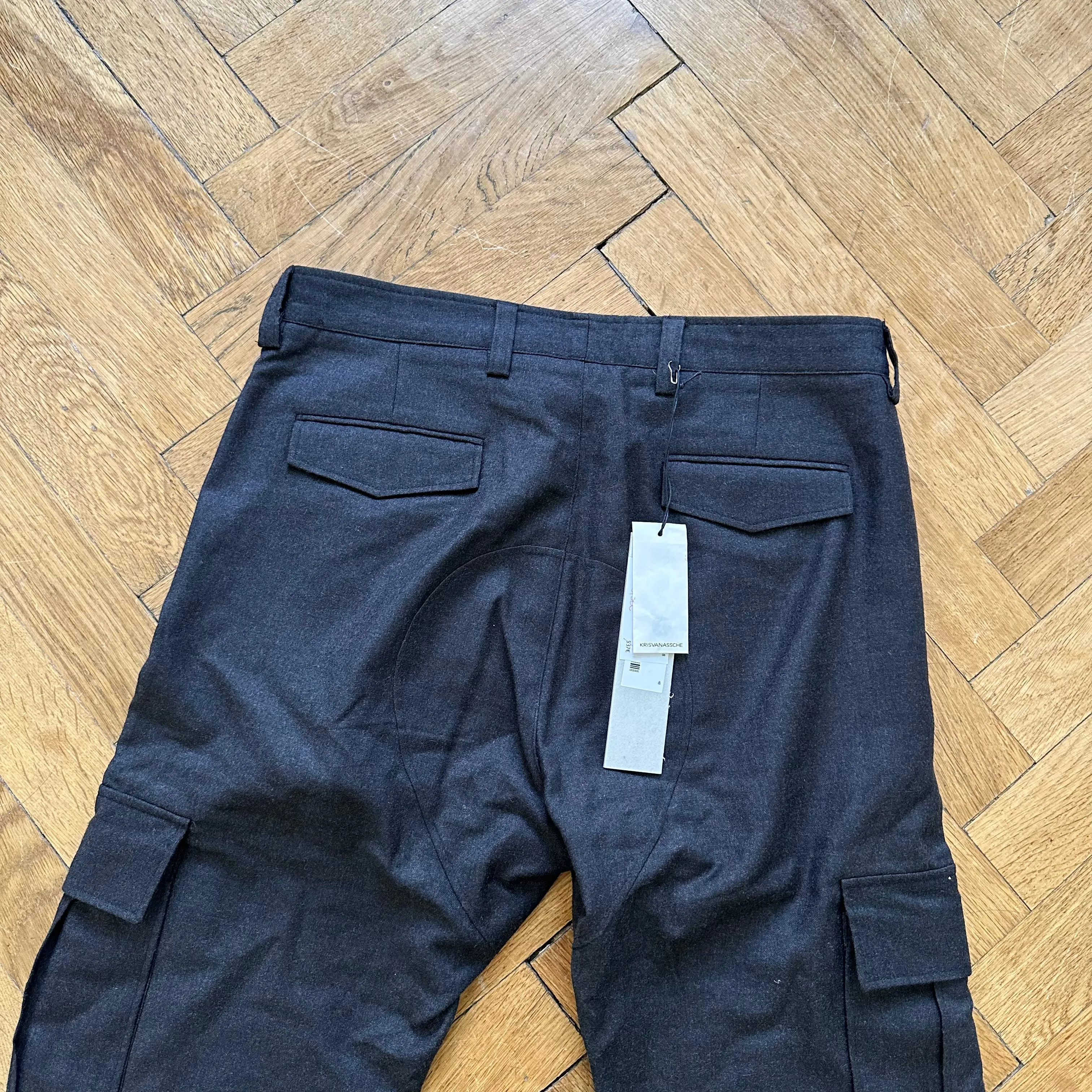 Kris Van Assche Wool Cargo Pants