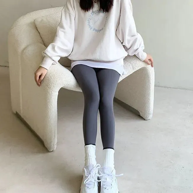 Leggings Women Underwear Thermal Waist Fleece Tight Warm