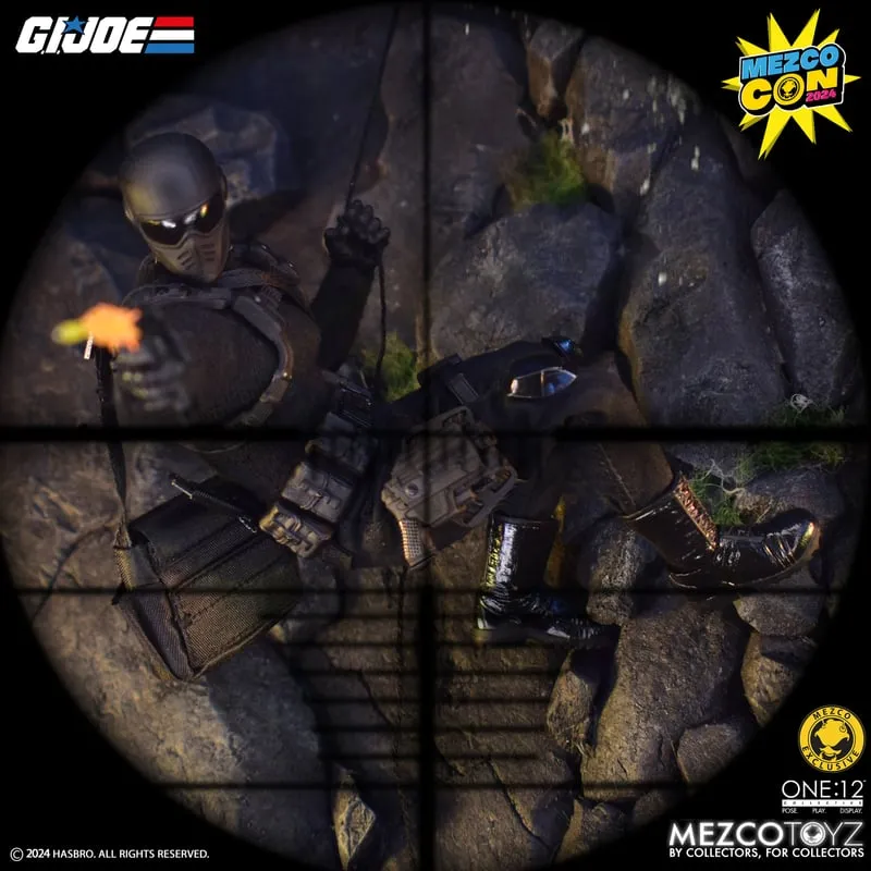 Mezco Toys ONE:12 Collective G.I. Joe - Snake Eyes (Commando Edition)