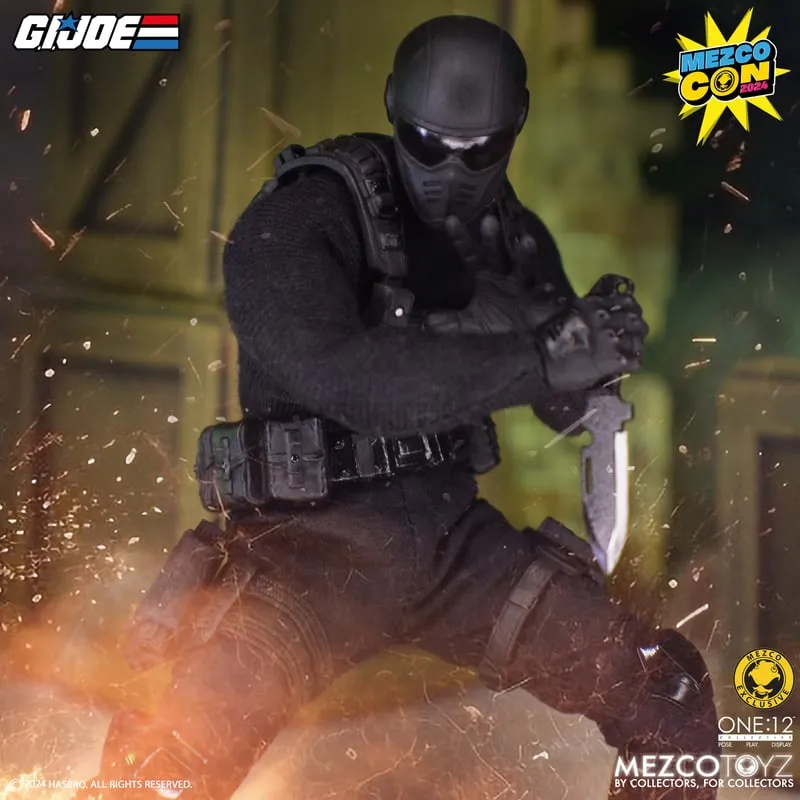 Mezco Toys ONE:12 Collective G.I. Joe - Snake Eyes (Commando Edition)