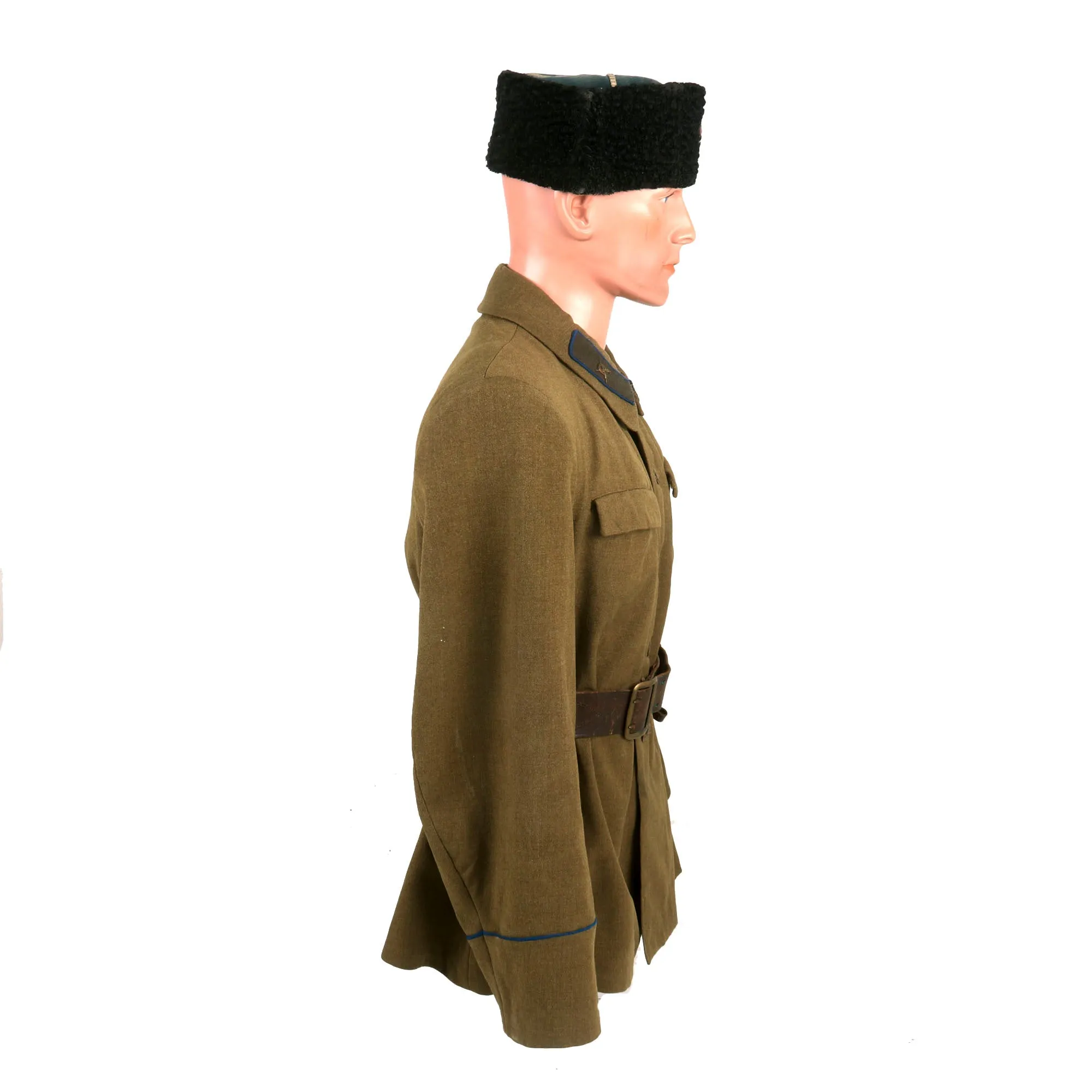 Original Soviet WWII Red Army Cavalry Brigade Commander Major General Timofee Timofeevich Shapkin, Commander of the 4th Cavalry Corps Uniform Set - Formerly A.A.F. Tank Museum