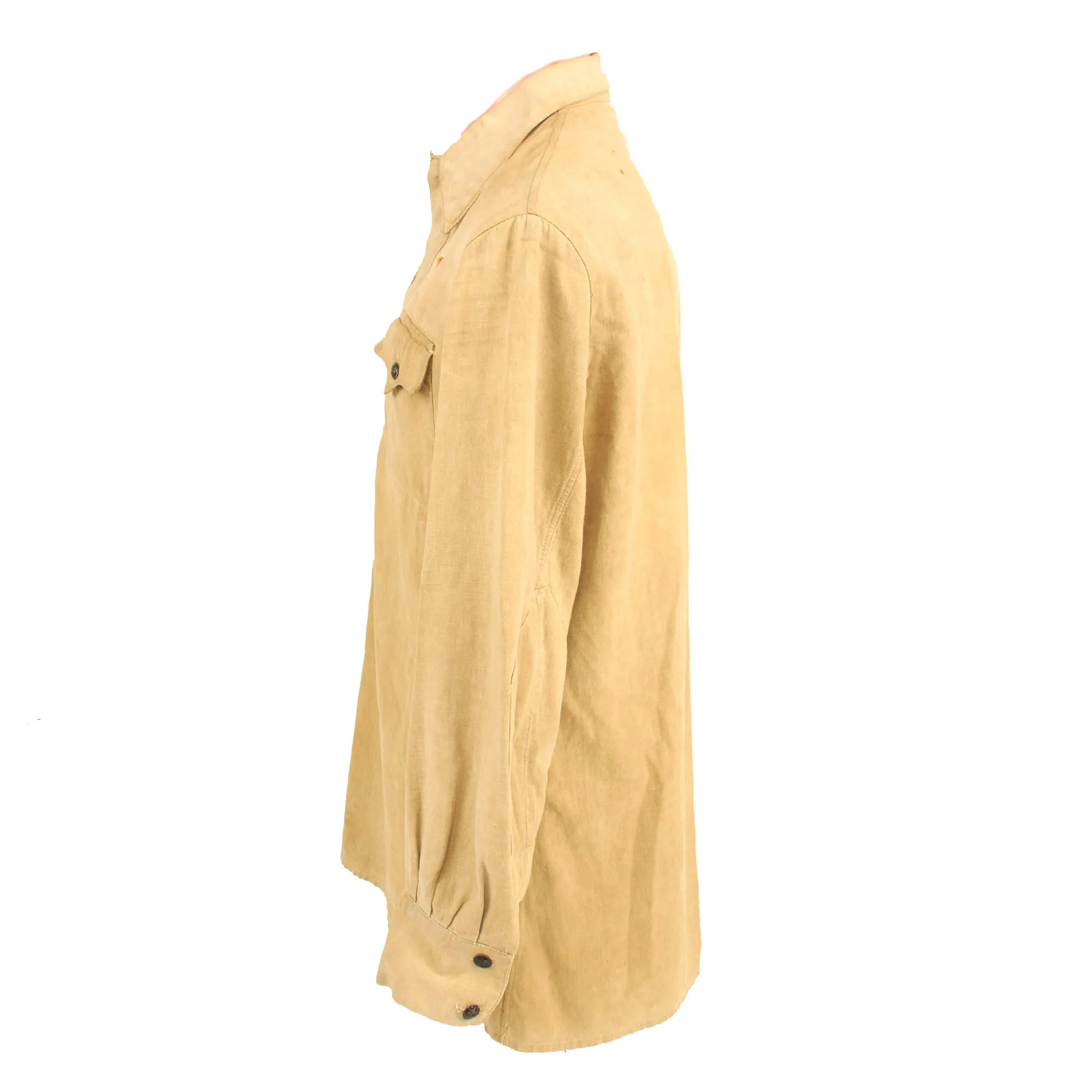 Original Soviet WWII Red Army Enlisted Gymnastyorka Smock With Pants