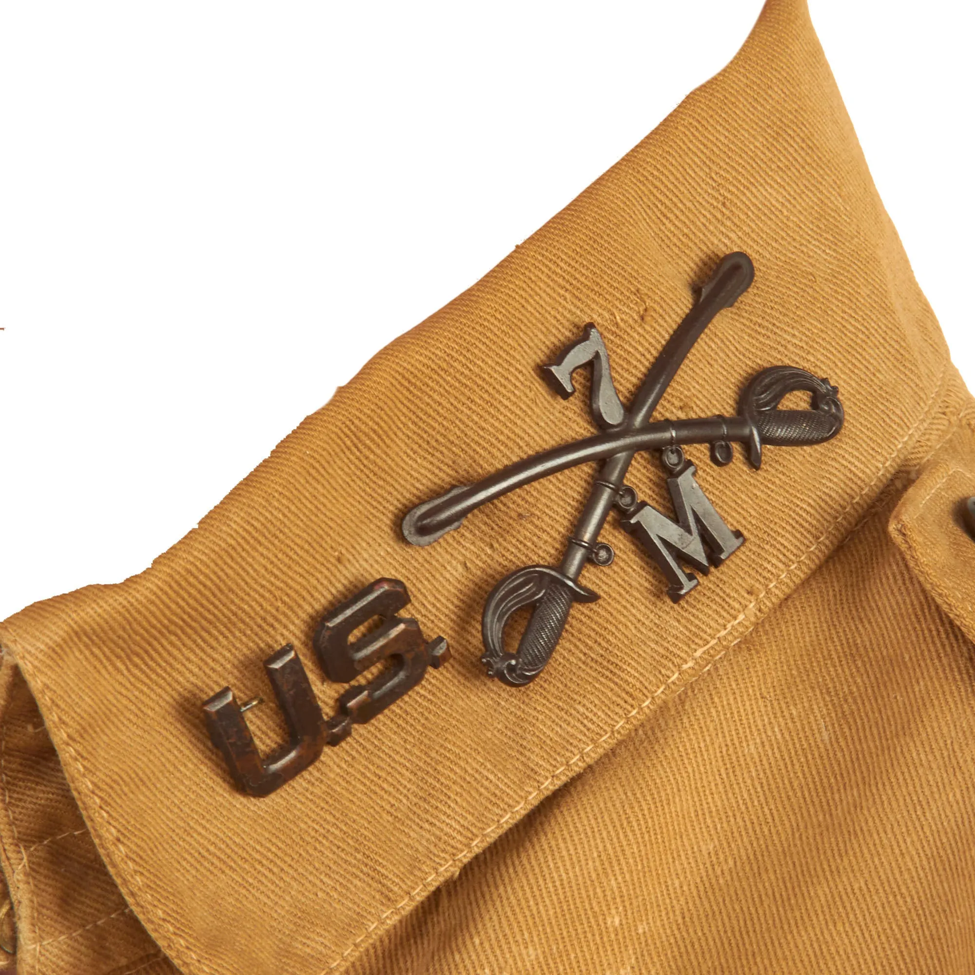 Original U.S. Philippine-American War Era 7th Cavalry Officer’s M-1909 Khaki Uniform Set