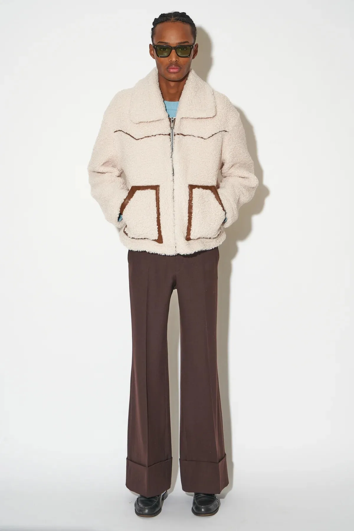 Paul & Joe Joel Faux Fur Shearling Jacket