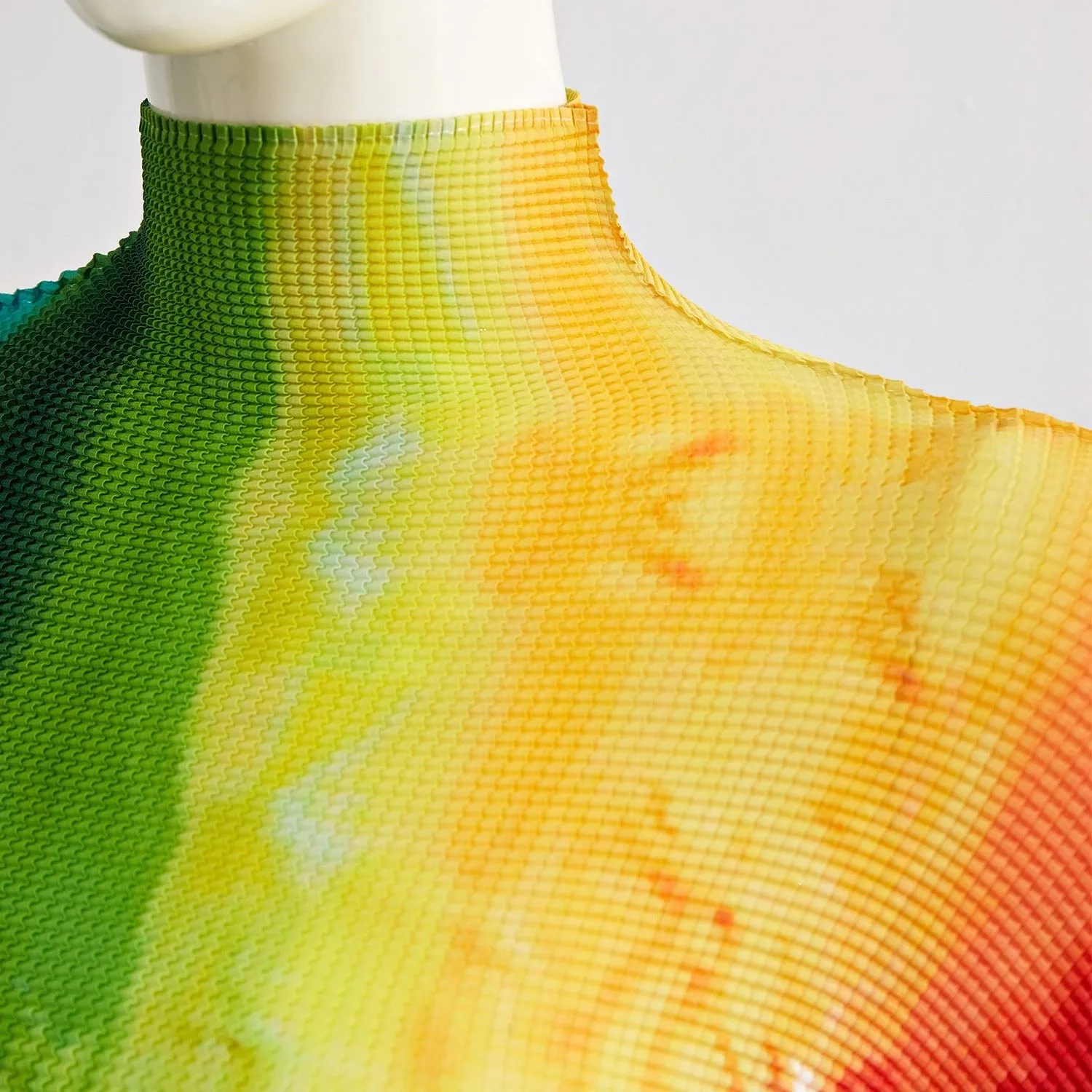 Pre Order:  Rainbow Paint Pleated Set