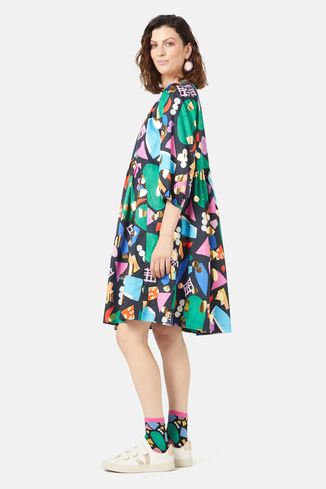 Precious Gems Smock Dress