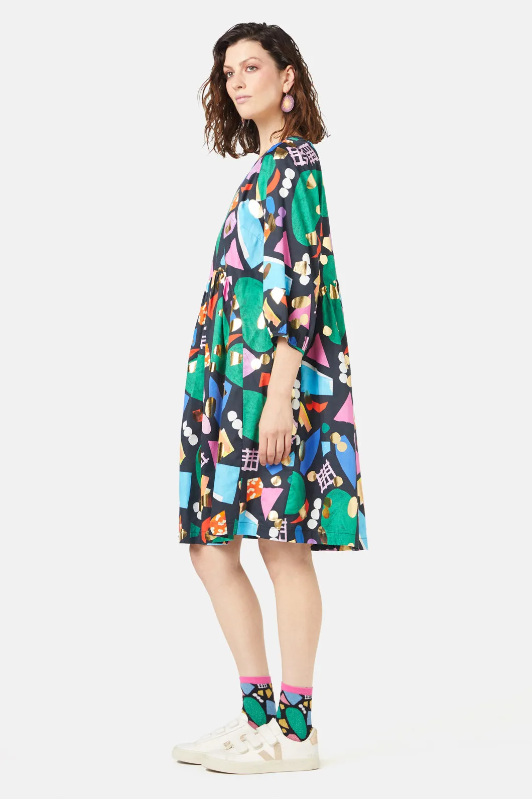 Precious Gems Smock Dress