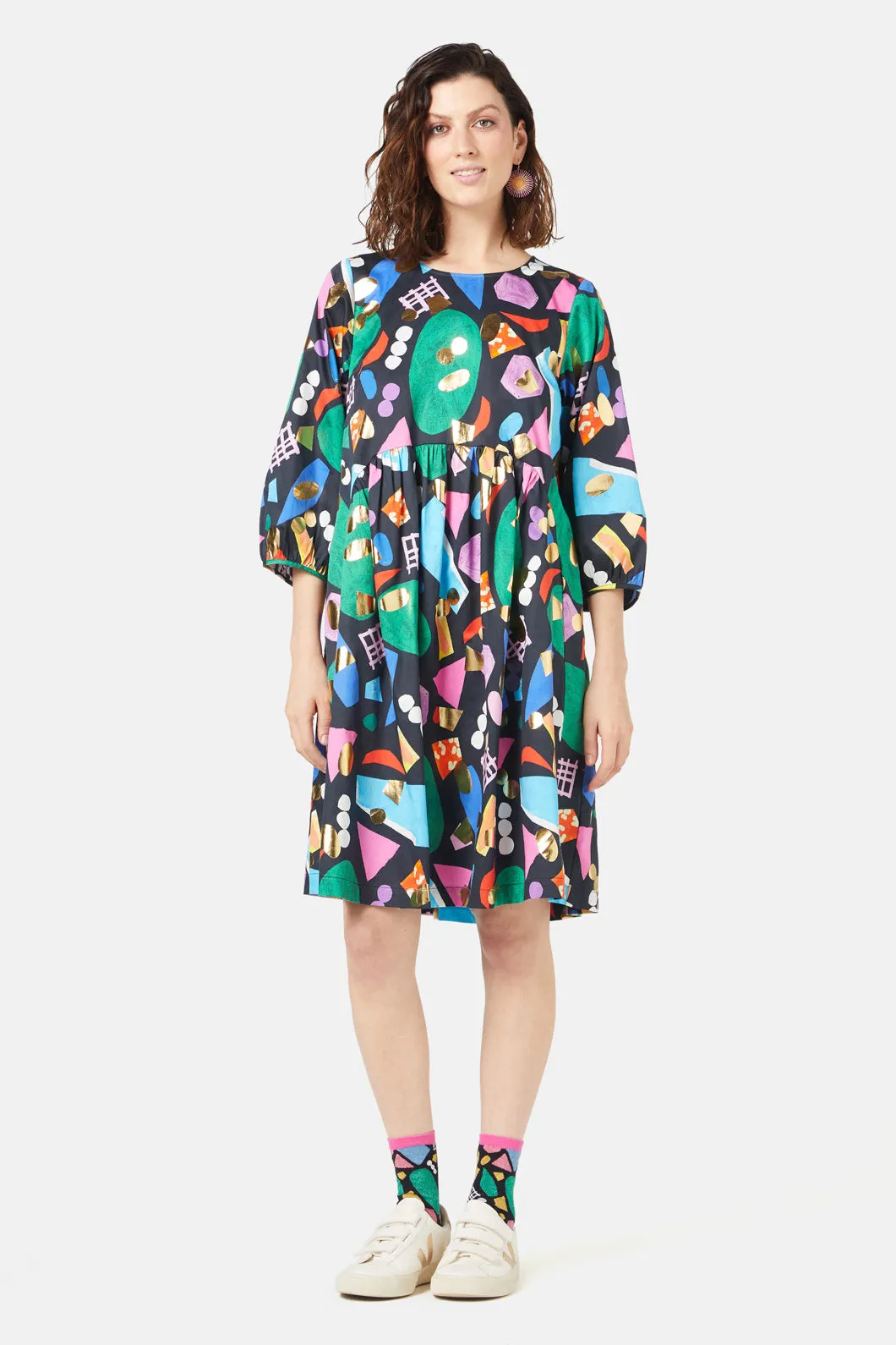 Precious Gems Smock Dress