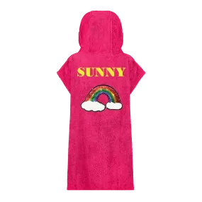 Reversible Sequin Rainbow Beach Robe