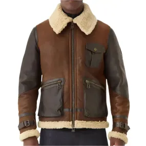 Sam Heughan Aviator Jacket – Men's Kilts-Inspired Style