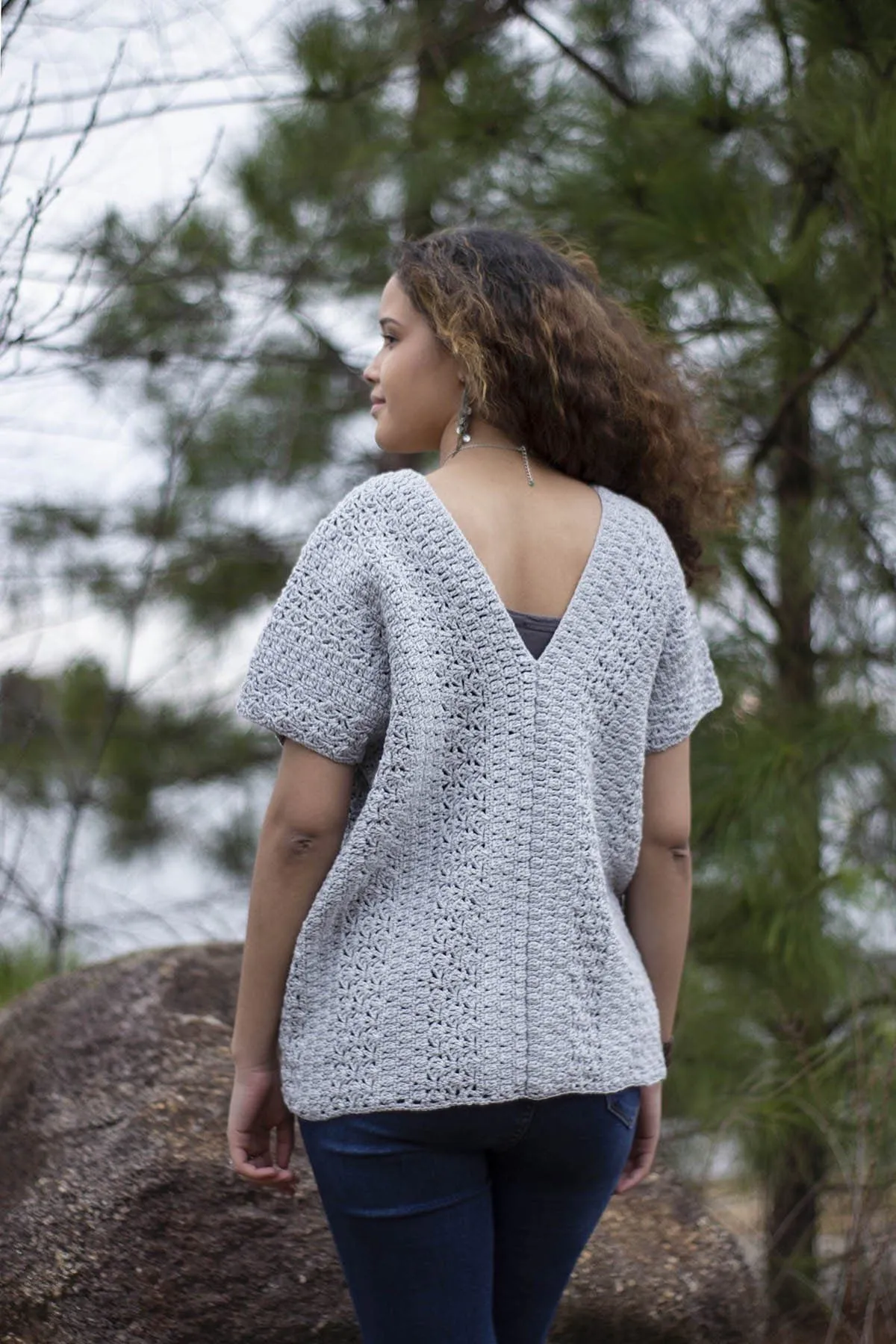 Silver Poncho